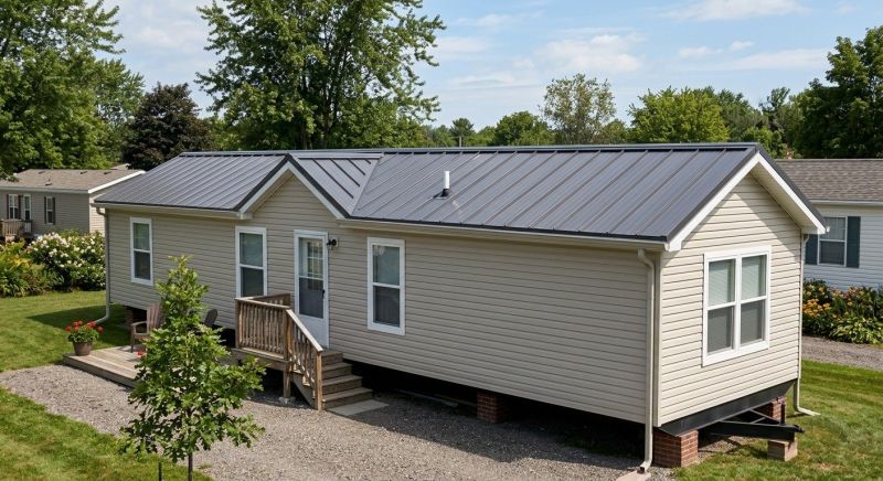 Aluminum Roof Replacement in North Hampton, NH