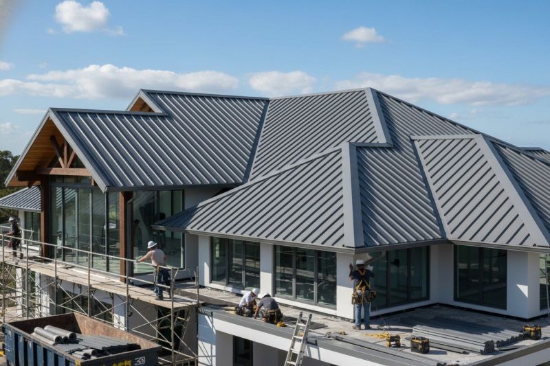 Aluminum Roof Replacement in Rye, NH