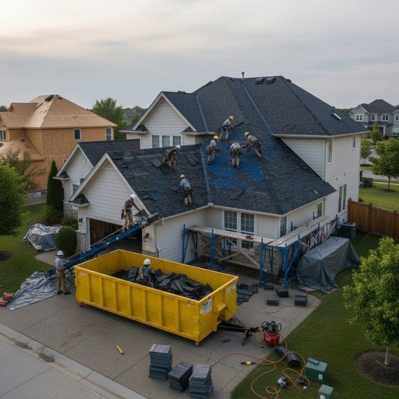 Asphalt Roof Replacement in Salisbury, MA