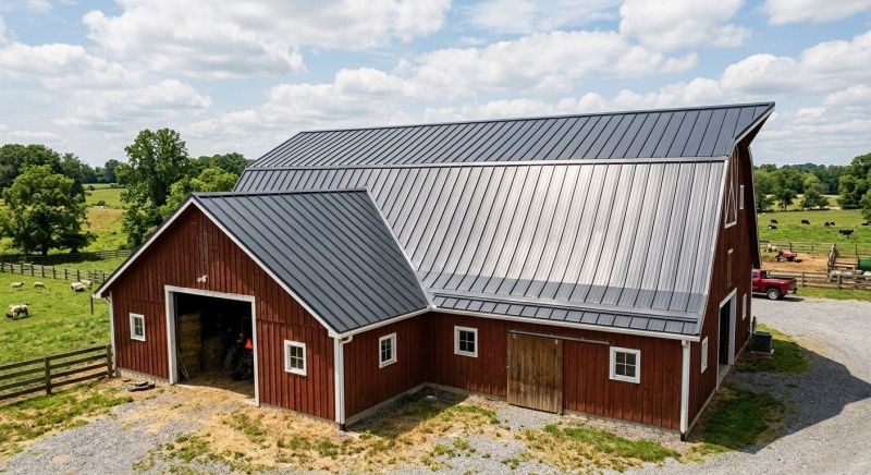 Barn Roof Replacement in Hooksett, NH