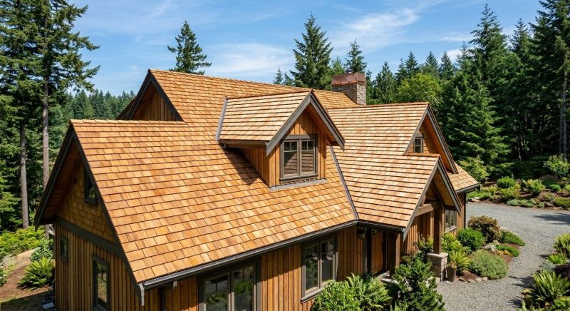 Cedar Roof Installation in Georgetown, MA