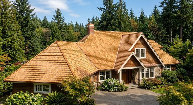 Cedar Roof Installation in Rowley, MA