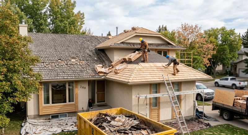 Cedar Roof Replacement in Eliot, ME