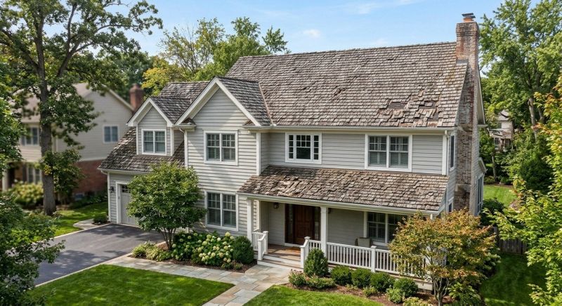 Cedar Roof Replacement in North Hampton, NH
