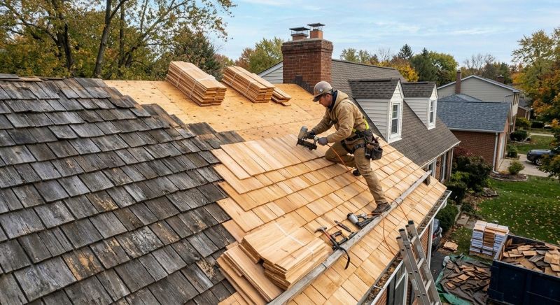 Cedar Shingles Replacement in Epping, NH