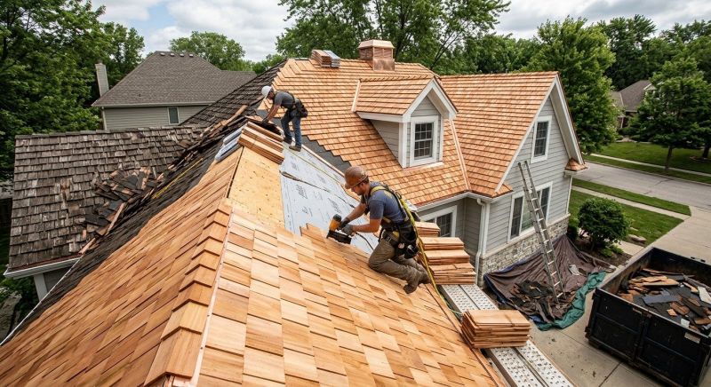 Cedar Shingles Replacement in Nottingham, NH