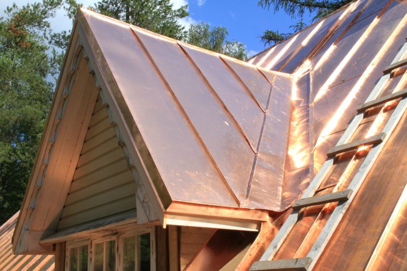 Copper Roof Installation in Epping, NH