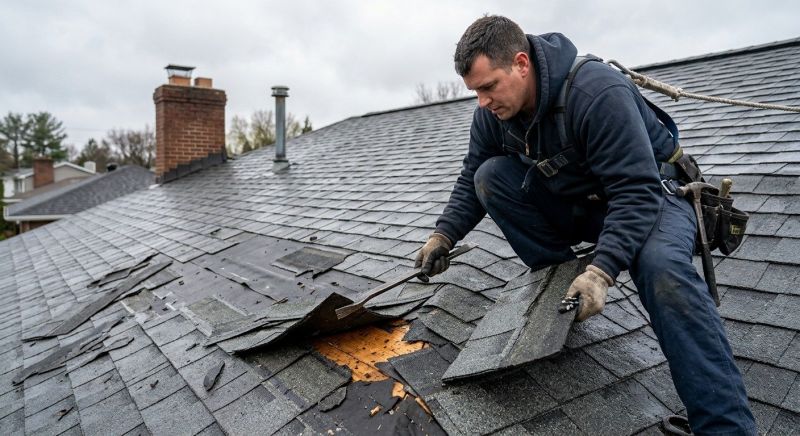 Damaged Roof Replacement in Epping, NH