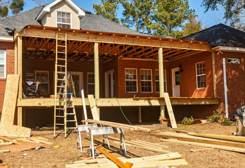 Deck Roof Construction in Epping, NH