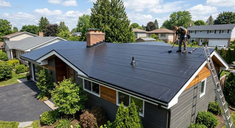 Epdm Roof Installation in Salisbury, MA
