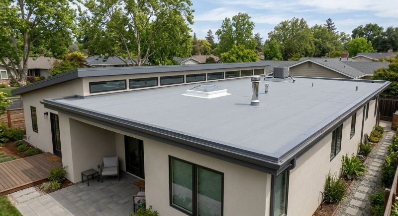 Flat Roof Replacement in Kittery, ME