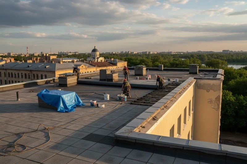 Flat Roof Replacement in Rockingham County, NH