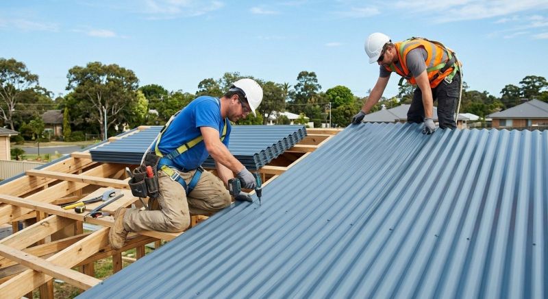 Metal Roof Installation in Amesbury, MA
