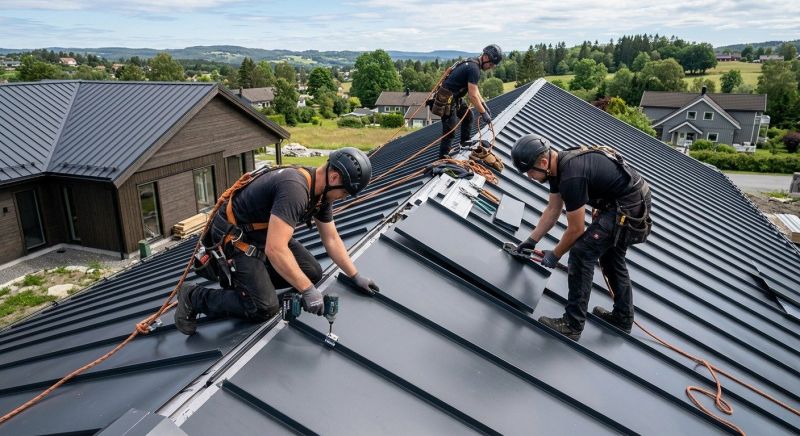 Metal Roof Installation in Hampstead, NH