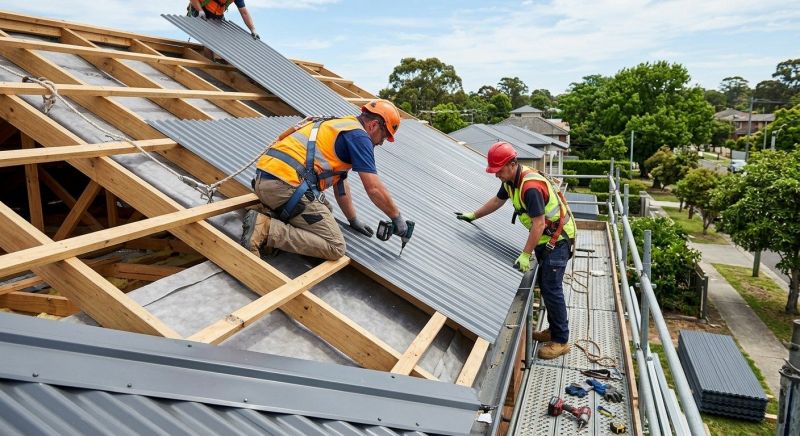 Metal Roof Installation in Nottingham, NH