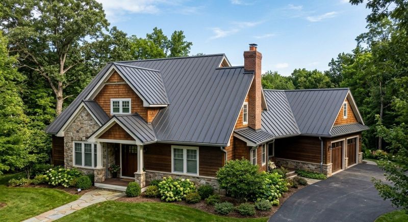 Metal Roof Replacement in Barrington, NH