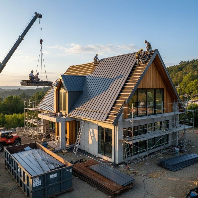 Metal Roof Replacement in Derry, NH