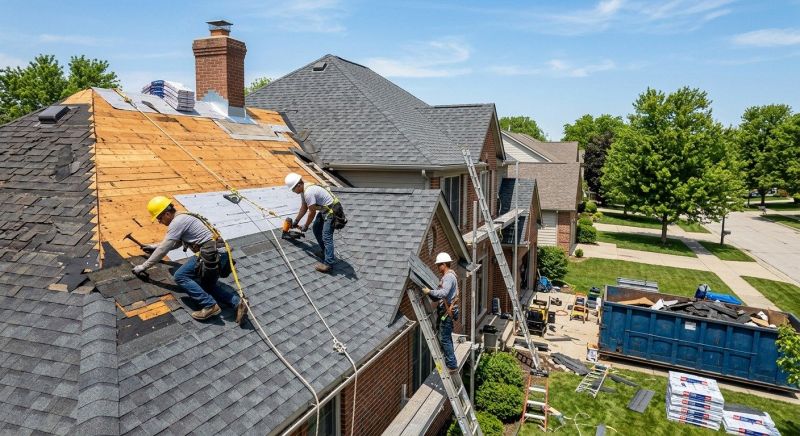 Residential Roof Replacement in Methuen, MA