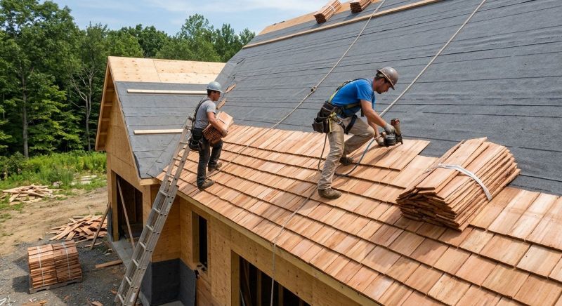 Shake Roof Replacement in Strafford, NH
