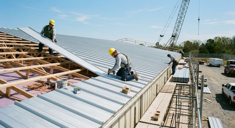 Sheet Roofing Installation in Bedford, NH