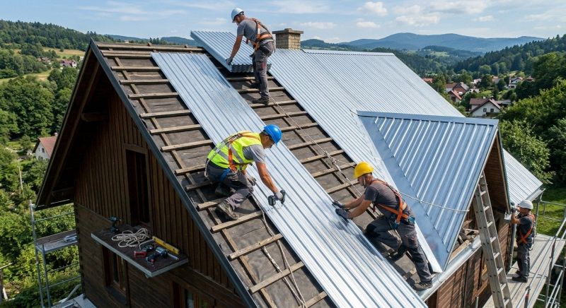 Sheet Roofing Installation in Derry, NH