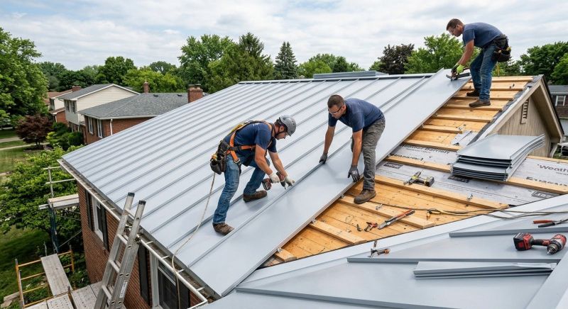 Sheet Roofing Installation in Hampstead, NH