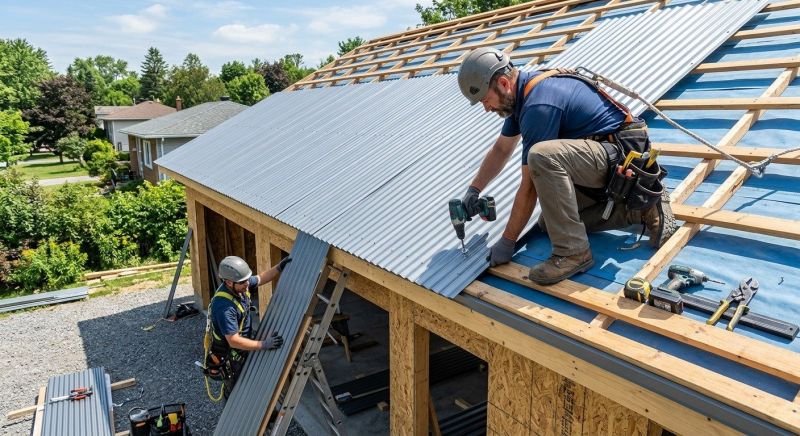 Sheet Roofing Installation in Plaistow, NH