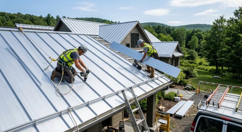 Sheet Roofing Installation in York, ME