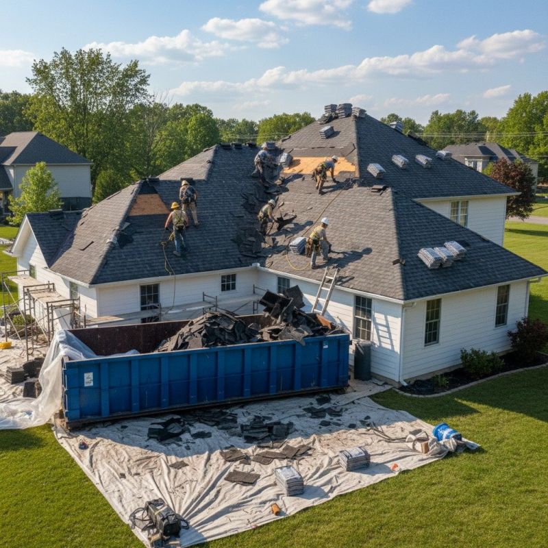 Shingle Roof Replacement in Exeter, NH