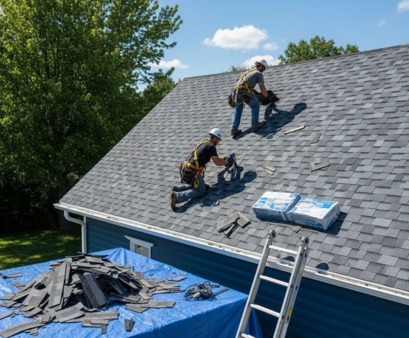 Shingle Roof Replacement in Portsmouth, NH