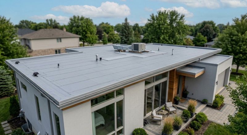 Single Ply Roof Installation in Rockingham County, NH