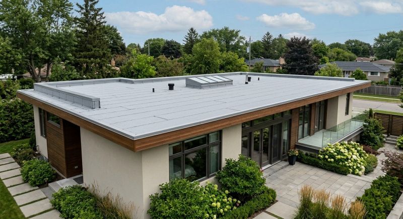 Single Ply Roof Installation in South Berwick, ME