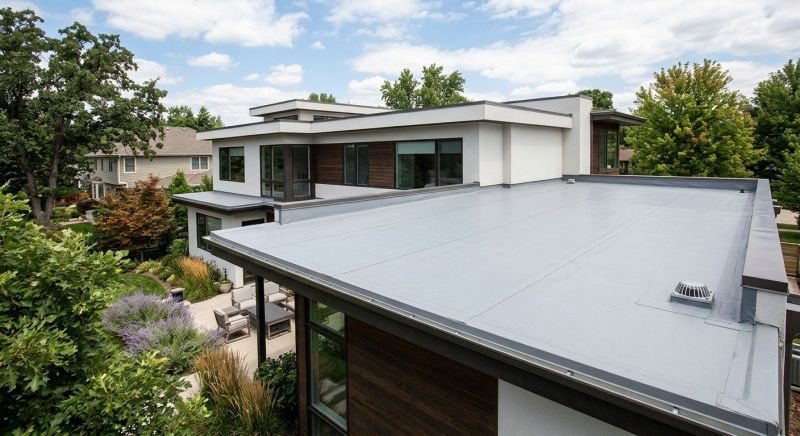Single Ply Roof Replacement in Bow, NH