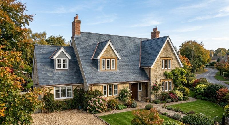 Slate Roof Construction in Newburyport, MA
