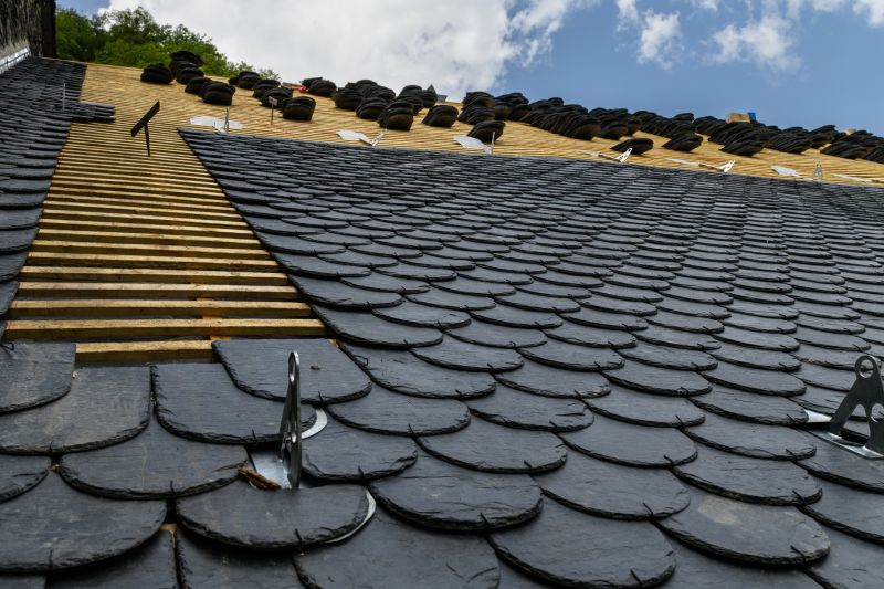 Slate Roof Construction in Pelham, NH