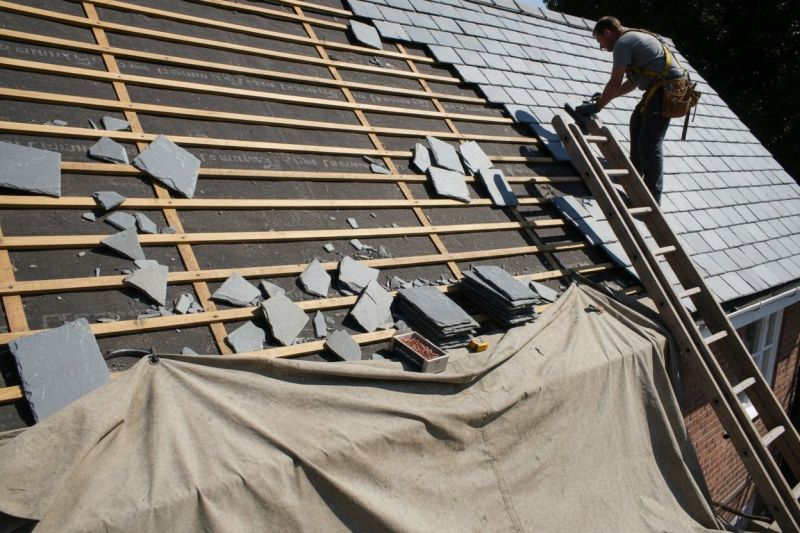Slate Roof Replacement in Plaistow, NH