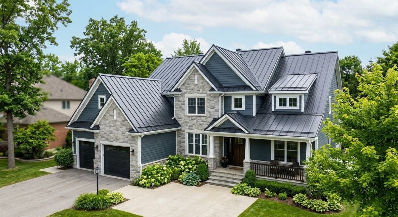 Steel Roof Replacement in Center Barnstead, NH