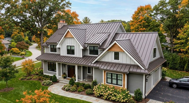 Steel Roof Replacement in Exeter, NH