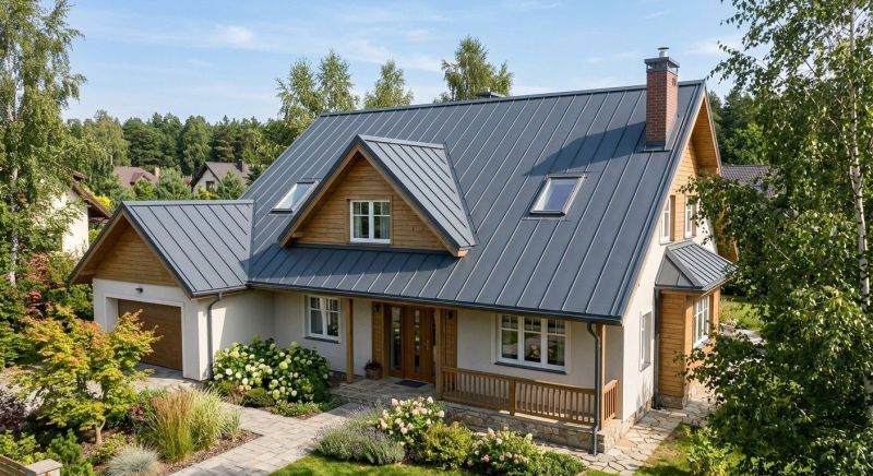 Steel Roof Replacement in North Hampton, NH