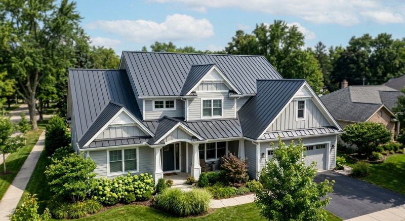 Steel Roof Replacement in Stratham, NH