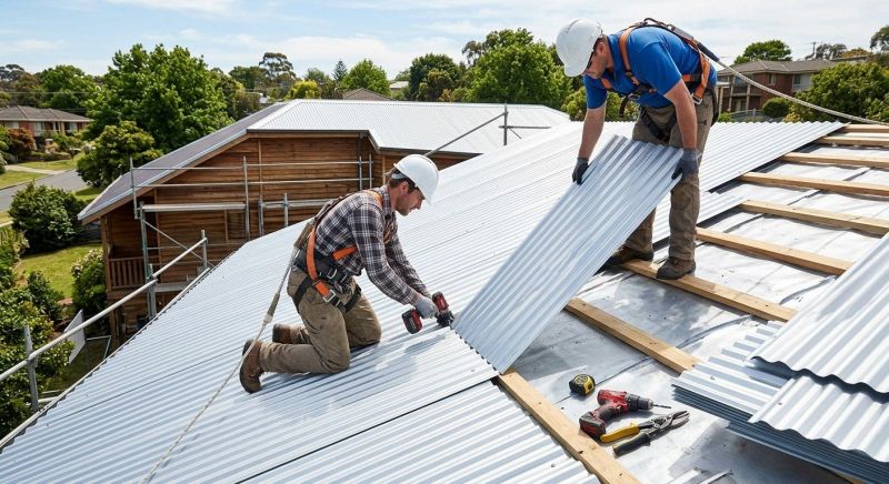 Tin Roof Installation in Pelham, NH