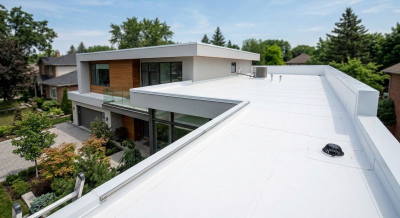 Tpo Roof Installation in Hampstead, NH