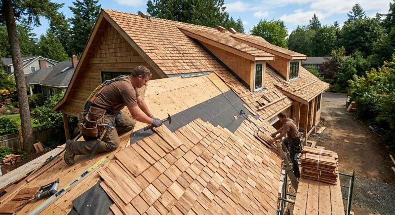 Wood Roofing Installation in Greenland, NH
