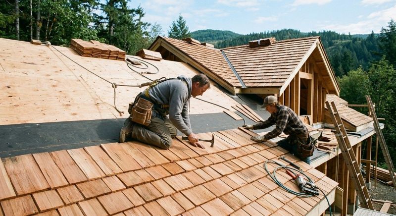 Cedar Roof Construction
