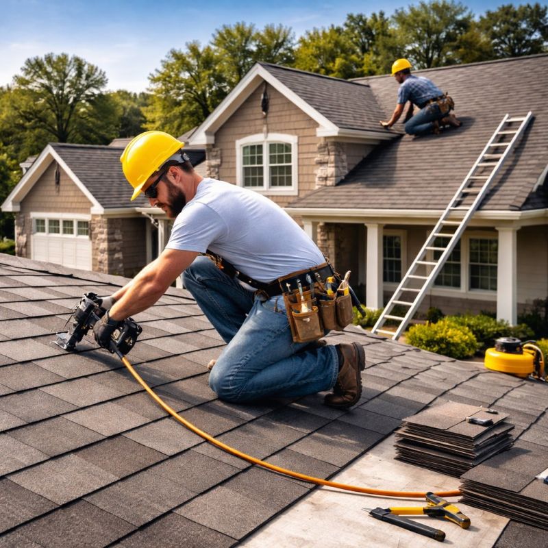Home Roof Installation